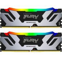 Модуль памяти для компьютера DDR5 96GB (2x48GB) 6400 MHz Renegade RGB XMP Kingston Fury (ex.HyperX) (KF564C32RSAK2-96)