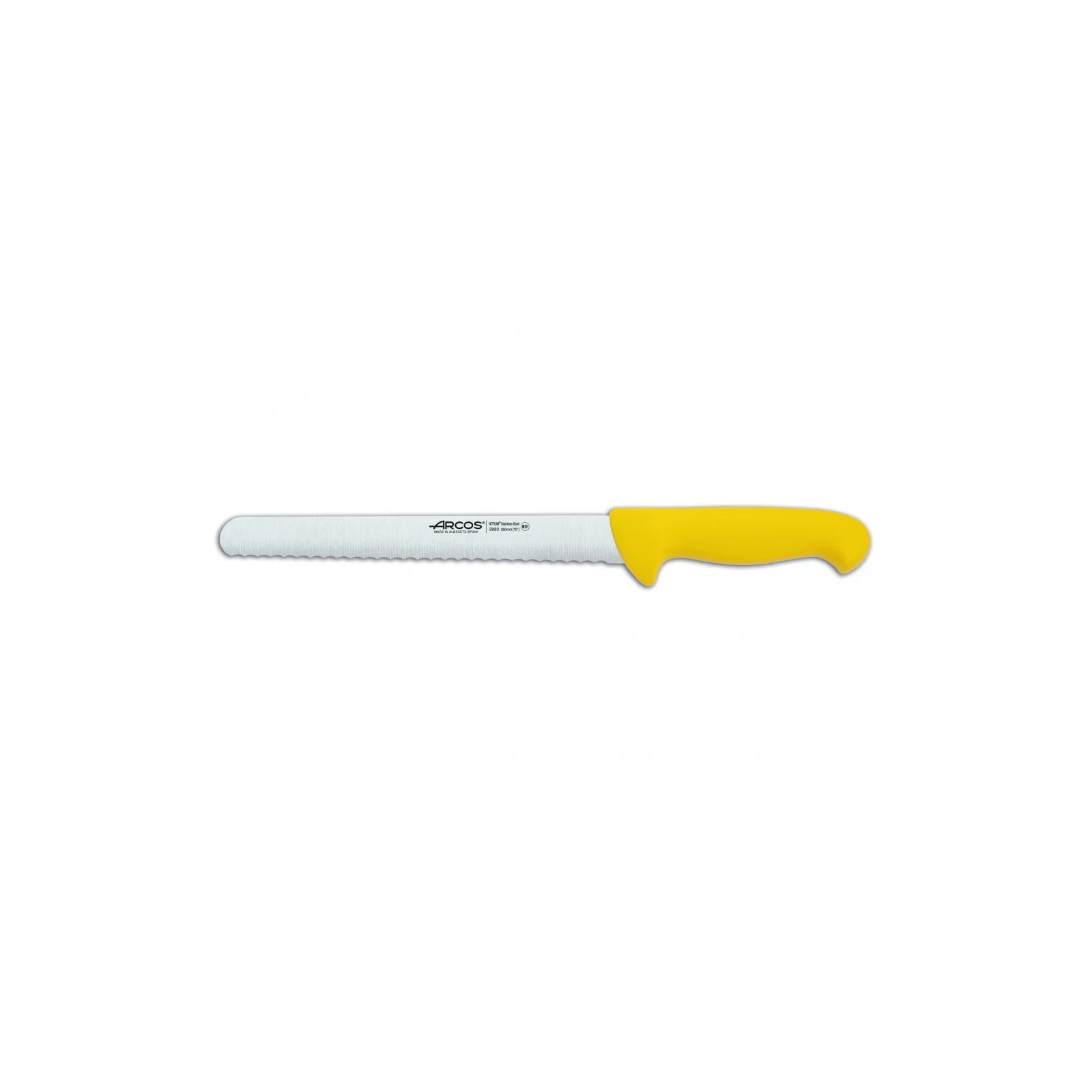 Кухонный нож Arcos серія "2900" для випічки 250 мм Жовтий (295000) изображение 2