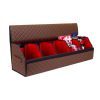 Сумка-органайзер EVAtech ECO XXL 30x30x100 см коричневая с коричневой нитью (EHECEWZZBR) изображение 2