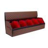 Сумка-органайзер EVAtech ECO XXL 30x30x100 см коричневая с коричневой нитью (EHECEWZZBR) изображение 3
