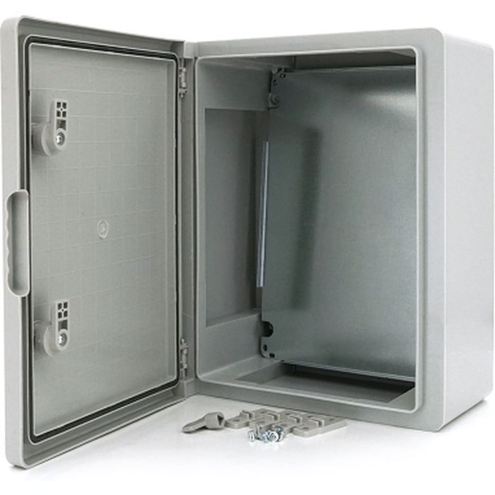 Шкаф настенный ADAL PANO 400х300х170, IP65, Бокс ударопрочный, ABS пластик (108878) изображение 2