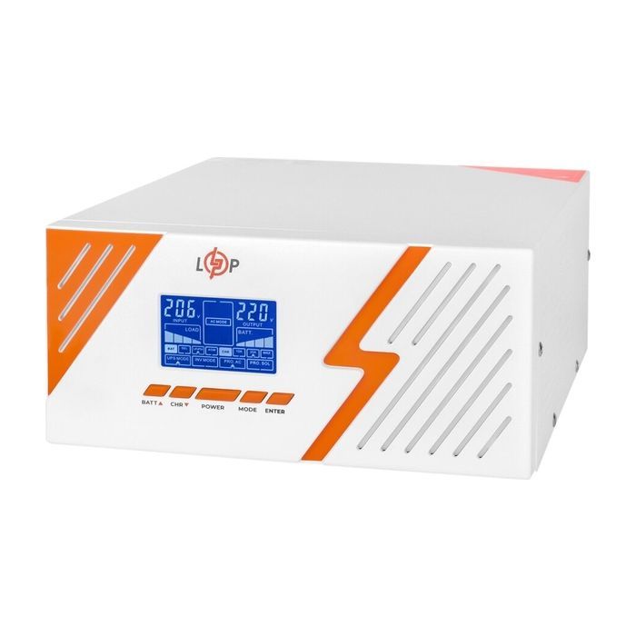 Пристрій безперебійного живлення LogicPower LPM - PSW-1500VA, 1050W, White (22755)