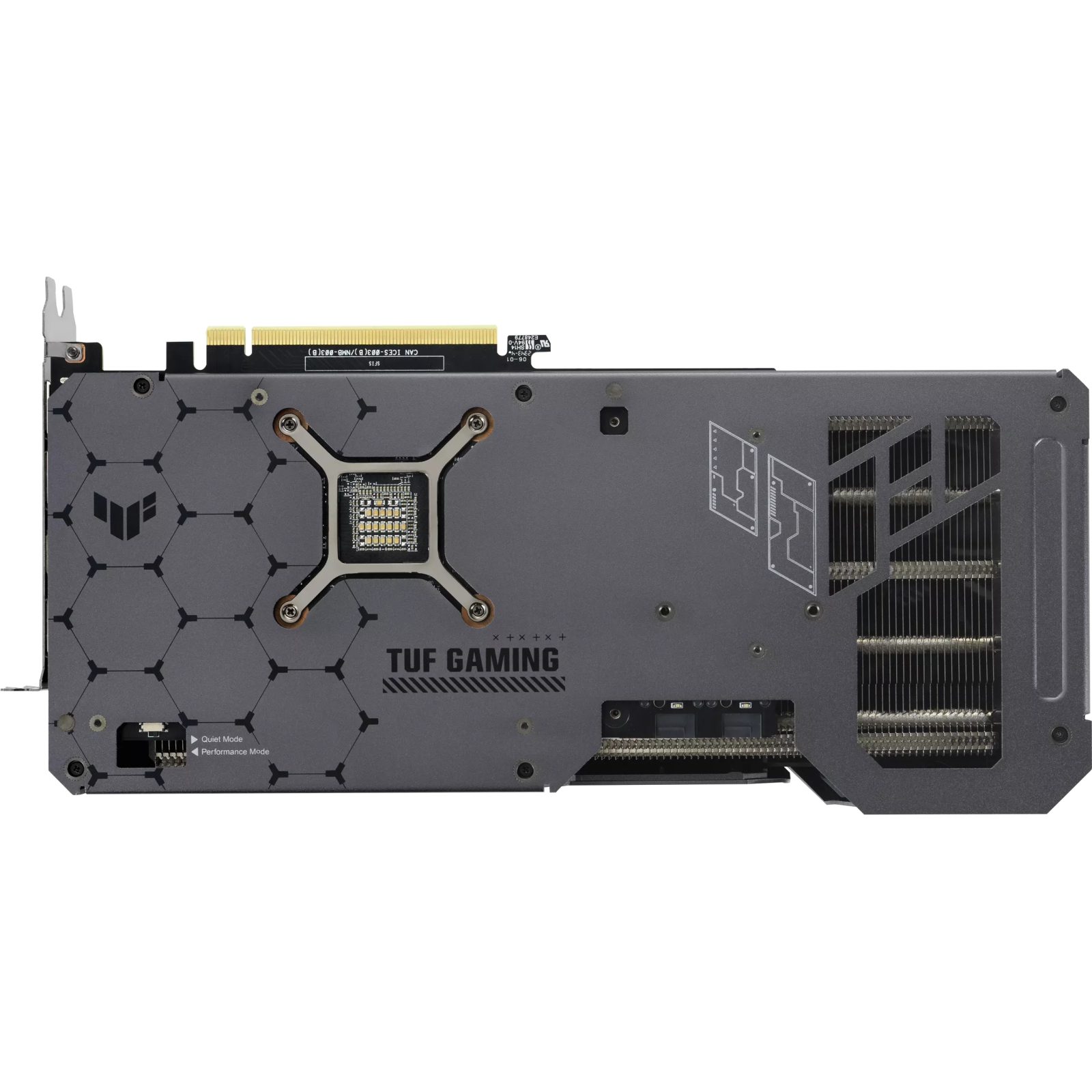 Видеокарта ASUS Radeon RX 7600 XT 16Gb TUF OC GAMING (TUF-RX7600XT-O16G-GAMING) изображение 10