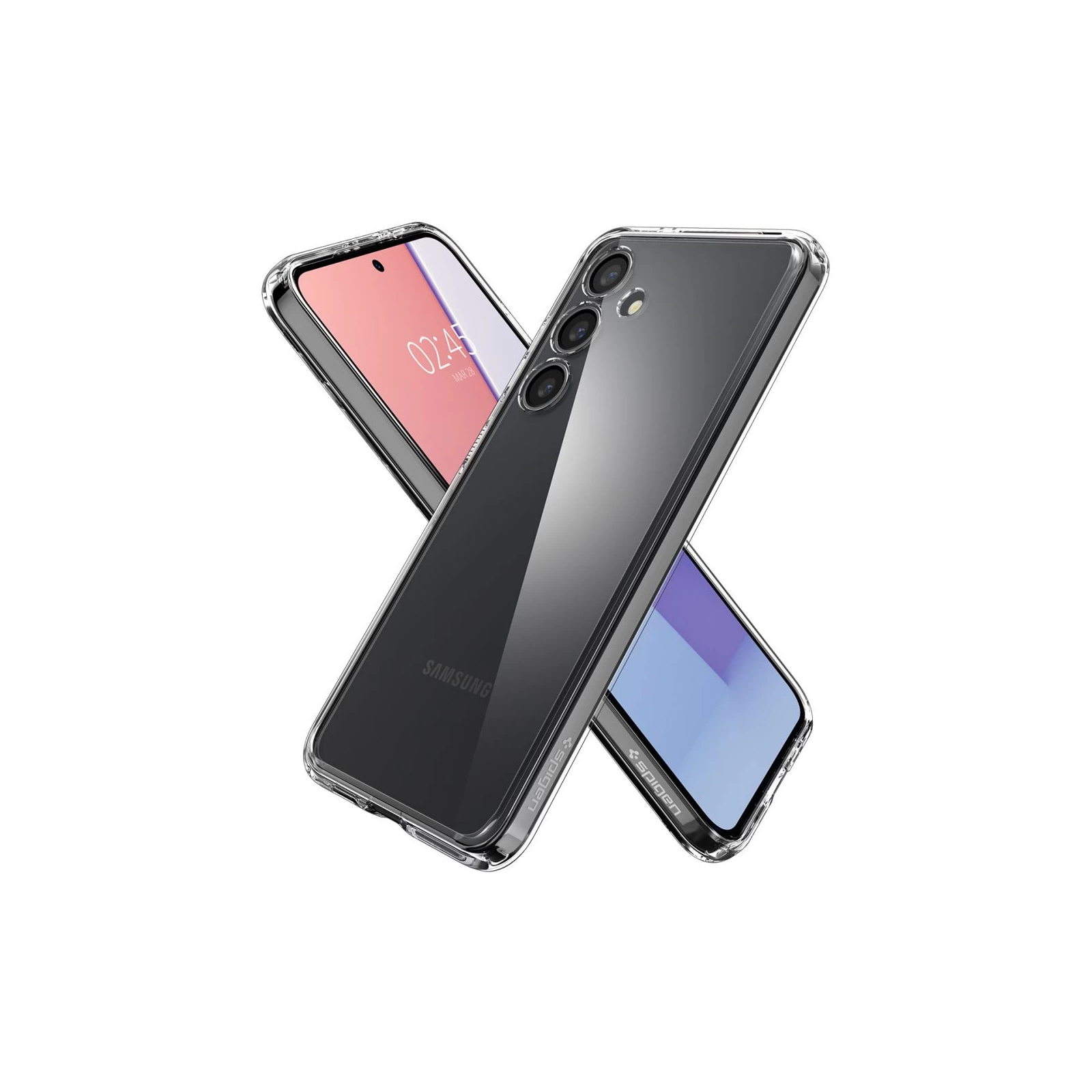 Чехол для мобильного телефона Spigen Samsung Galaxy S24 Ultra Hybrid Crystal Clear (ACS07349) изображение 8
