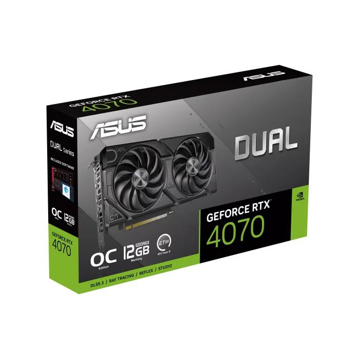 Відеокарта ASUS GeForce RTX4070 12Gb DUAL OC EVO (DUAL-RTX4070-O12G-EVO) зображення 12