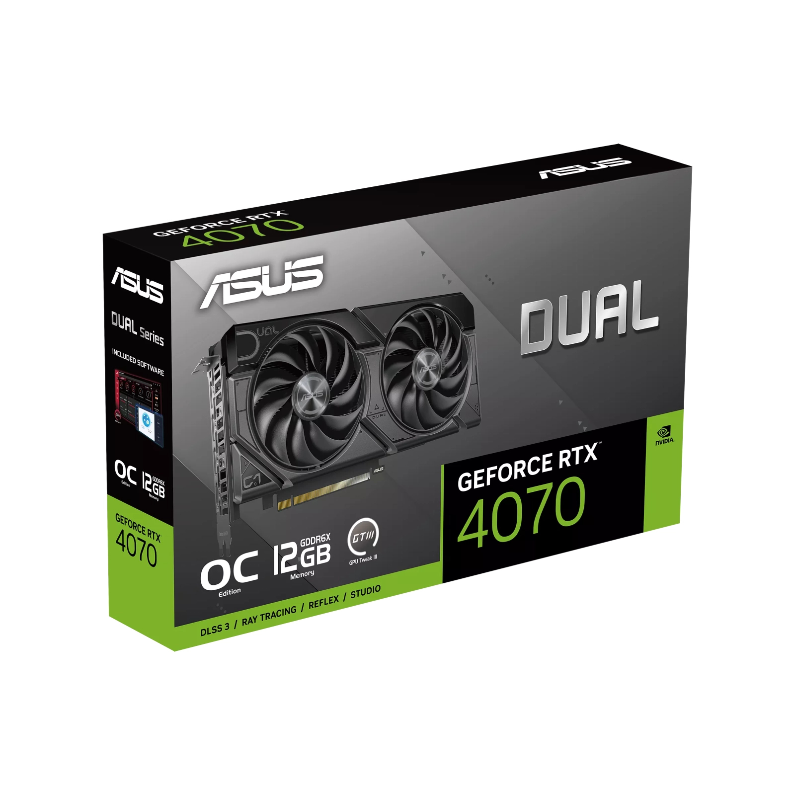 Видеокарта ASUS GeForce RTX4070 12Gb DUAL OC EVO (DUAL-RTX4070-O12G-EVO) изображение 12