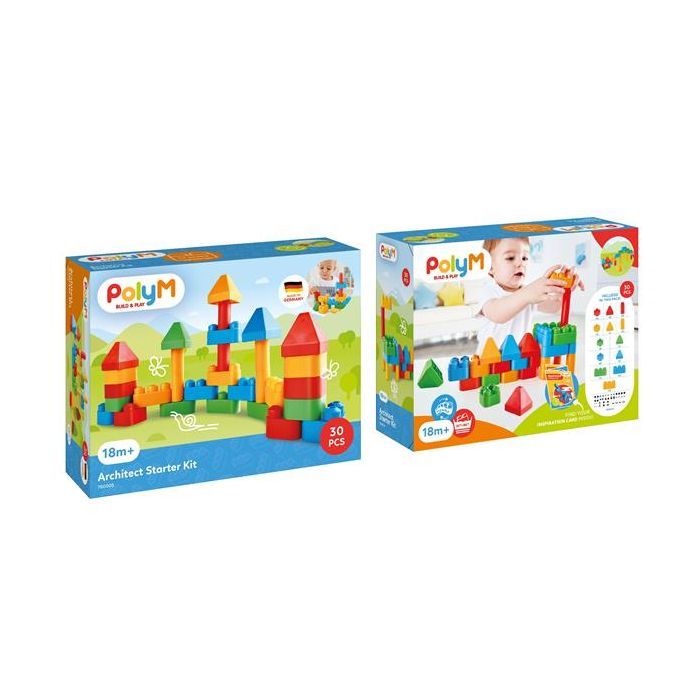 Конструктор PolyM Архитектор 30 деталей (760005) изображение 3
