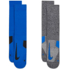Шкарпетки Nike U NK MLTPLIER CRW 2PR - 144 SX7557-937 34-38 2 пари Синій/Сірий (196153841352) зображення 2