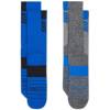 Шкарпетки Nike U NK MLTPLIER CRW 2PR - 144 SX7557-937 34-38 2 пари Синій/Сірий (196153841352) зображення 3