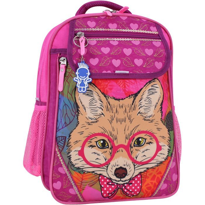 Рюкзак школьный Bagland Отличник 20 л. 143 малина 512 (0058070) (41826869)