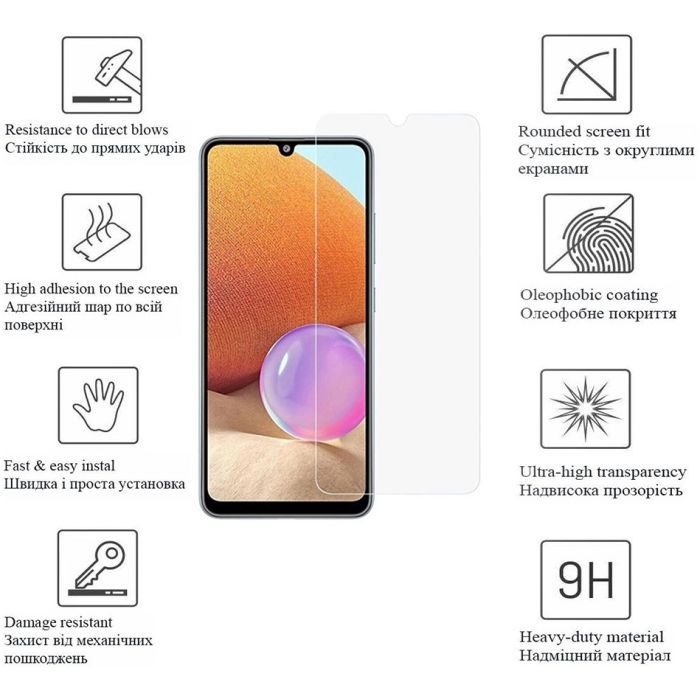 Скло захисне Drobak Samsung Galaxy A05 (676744) зображення 2