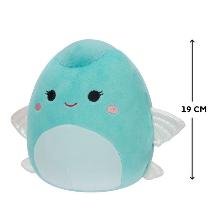 Мягкая игрушка Squishmallows Рыбка Бэтт 19 см (SQCR05387) изображение 2