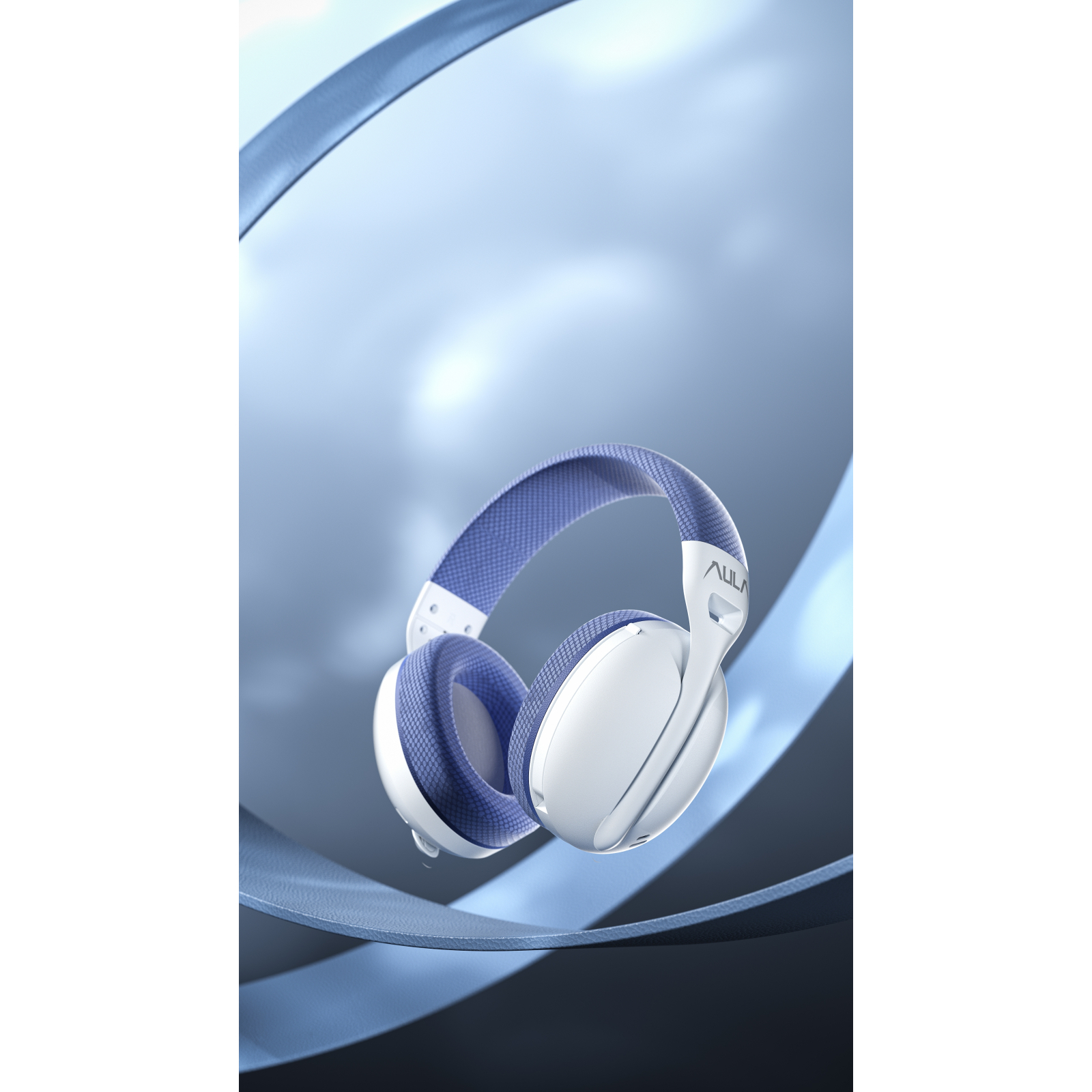 Навушники Aula S6 - 3 in 1 Wired/2.4G Wireless/Bluetooth Blue (6948391235585) зображення 11