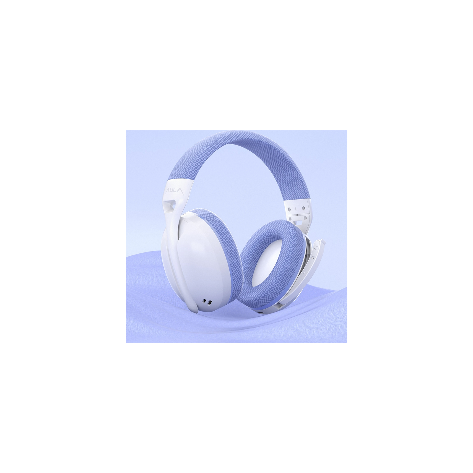 Навушники Aula S6 - 3 in 1 Wired/2.4G Wireless/Bluetooth Milk Tea (6948391235578) зображення 8