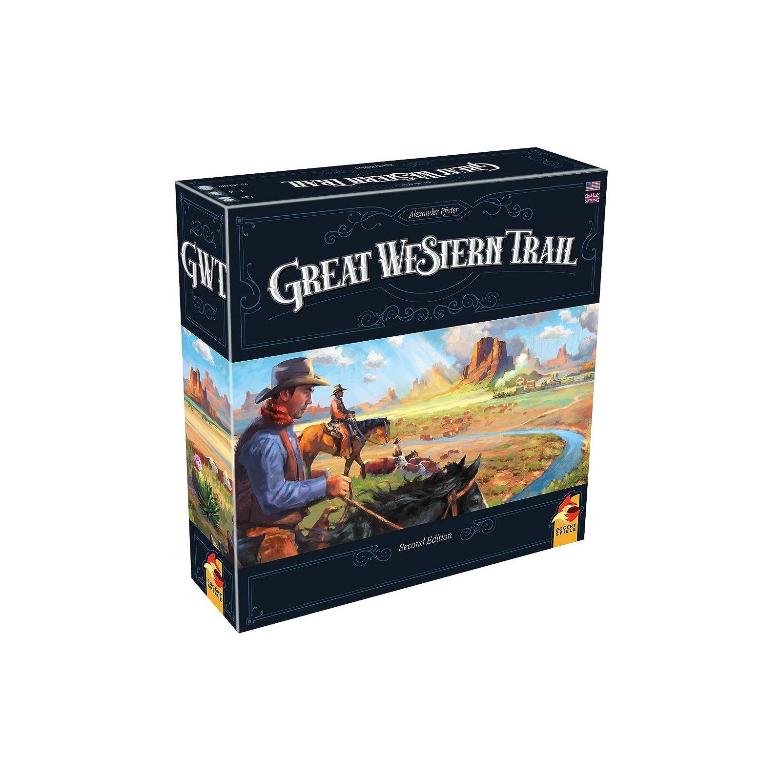 Настільна гра Asmodee Великий Західний шлях 2- видання, англійський (ESG50160EN)