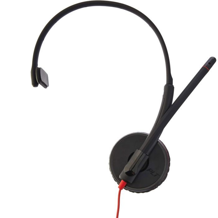 Навушники Poly BlackWire C3215 USB-C/A + 3.5mm HS Mono (8X227AA) зображення 3