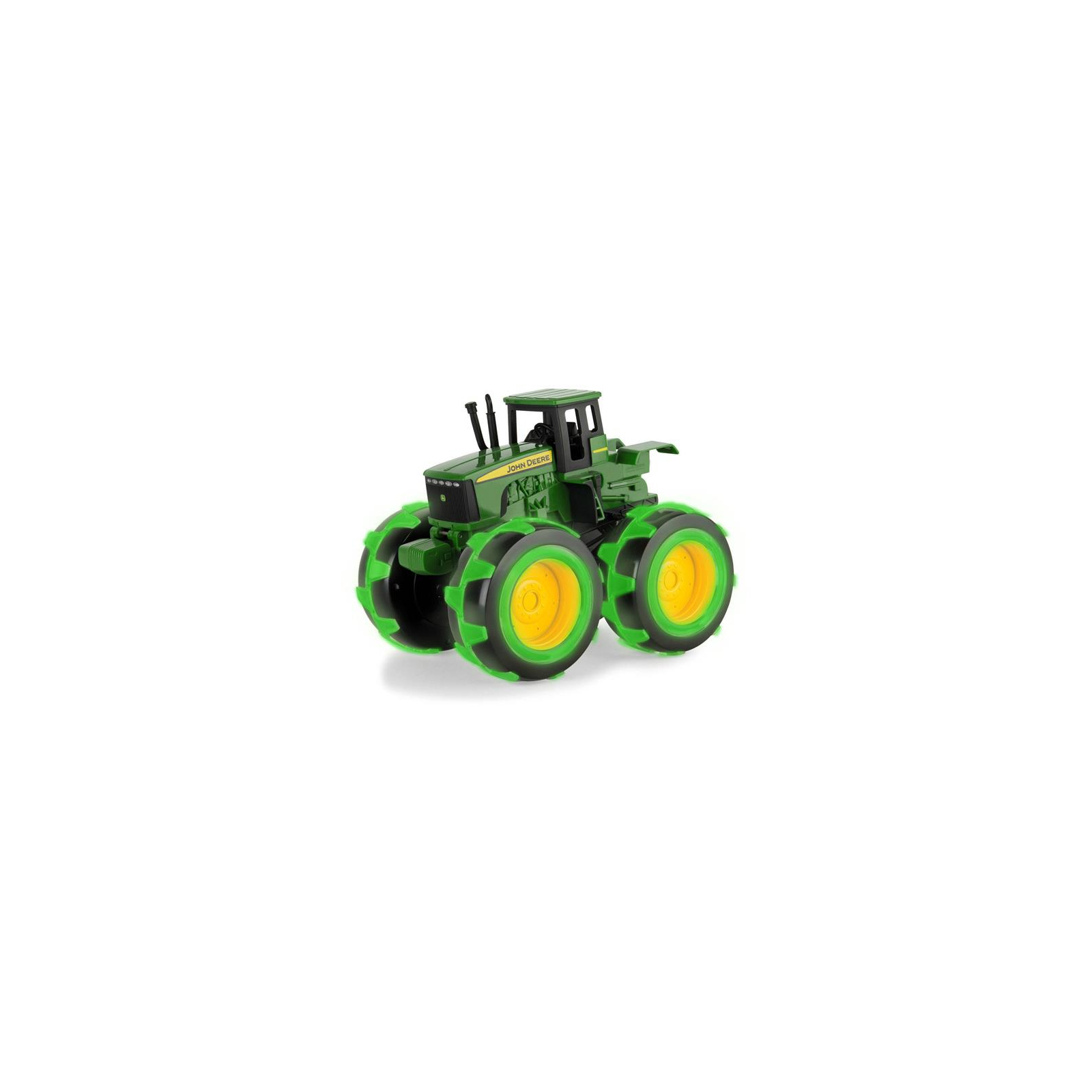 Спецтехника John Deere Kids Трактор Monster Treads с большими светящимися колесами (46434)