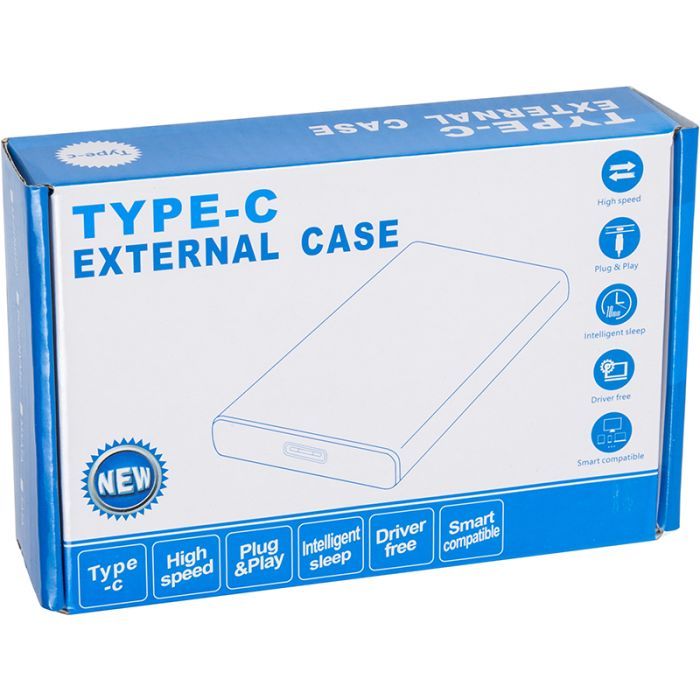 Карман внешний PowerPlant HDD 2.5" USB3.1 (HC380473) изображение 2