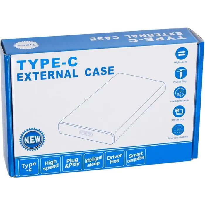 Карман внешний PowerPlant HDD 2.5" USB3.1 (HC380473) изображение 6