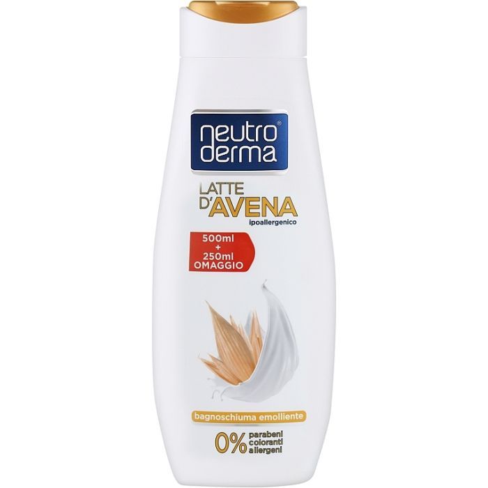 Гель для душа Neutro Derma Овсяное молоко 750 мл (8033993194403)