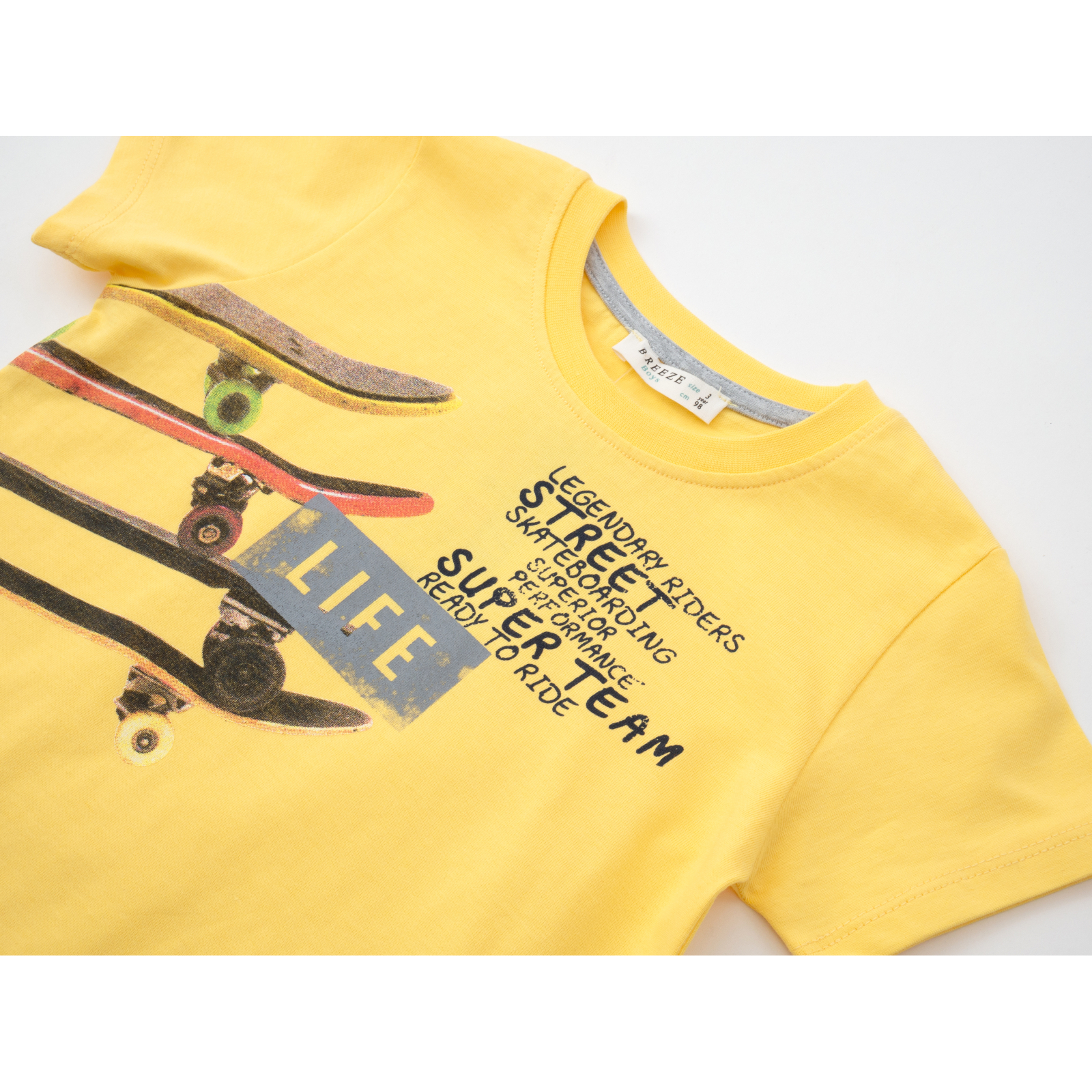 Набір дитячого одягу Breeze зі скейтом (13487-110B-yellow) зображення 7