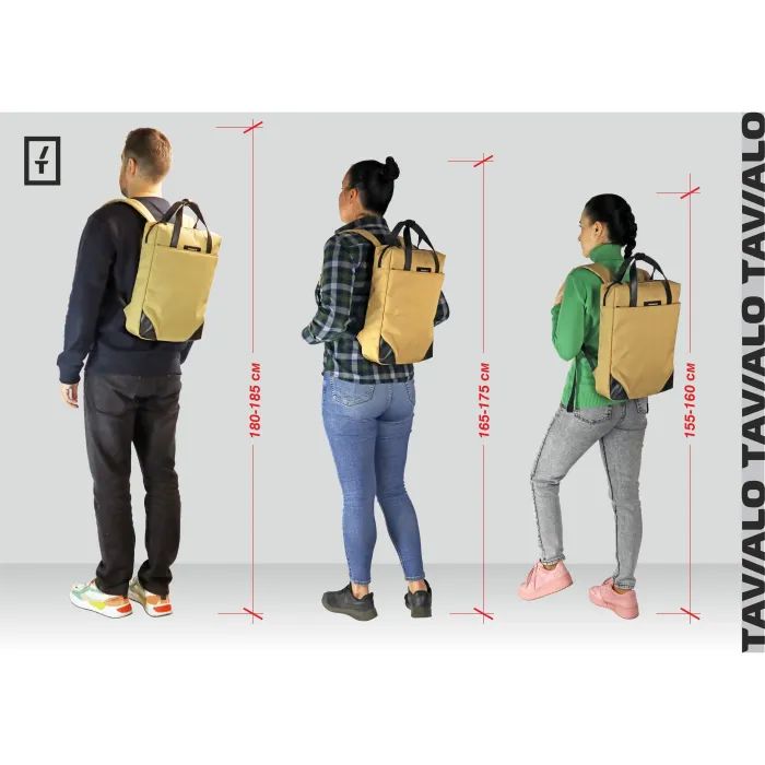 Рюкзак для ноутбука Tavialo 15.6" CityLife TC11.5 beige 11,5л (TC11.5-124KH) изображение 10