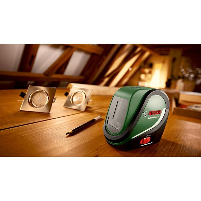 Лазерный нивелир Bosch UniversalLevel2 (Set), до 10м, 0.5мм/м, 0.45кг (0.603.663.803) изображение 7