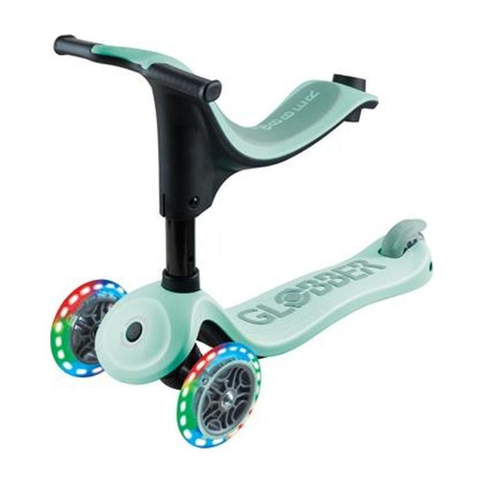 Самокат Globber Go Up Sporty Led пастельно-рожевий (452-710-4) зображення 2