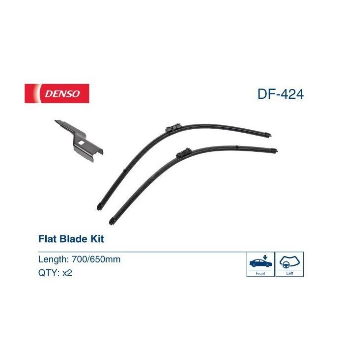 Щітка склоочисника Denso DF-424 зображення 3