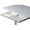 Комп'ютерний стіл Barsky StandUp white glass 1200*600 (BST-12new) зображення 11