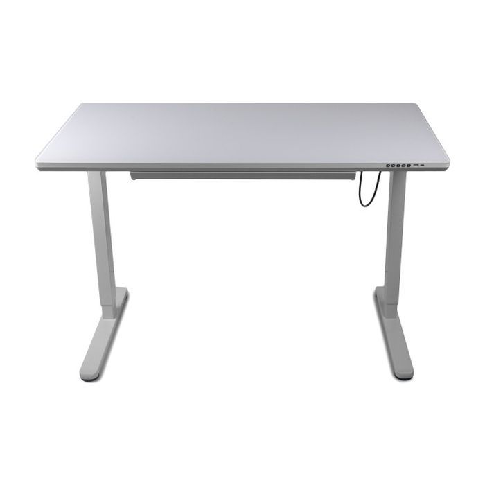 Комп'ютерний стіл Barsky StandUp white glass 1200*600 (BST-12new)