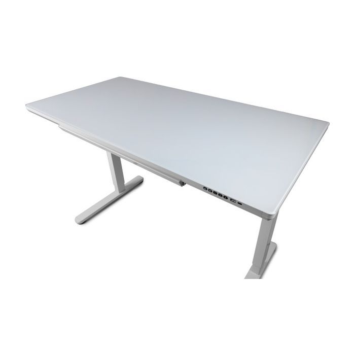 Комп'ютерний стіл Barsky StandUp white glass 1200*600 (BST-12new) зображення 5