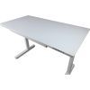 Комп'ютерний стіл Barsky StandUp white glass 1200*600 (BST-12new) зображення 5