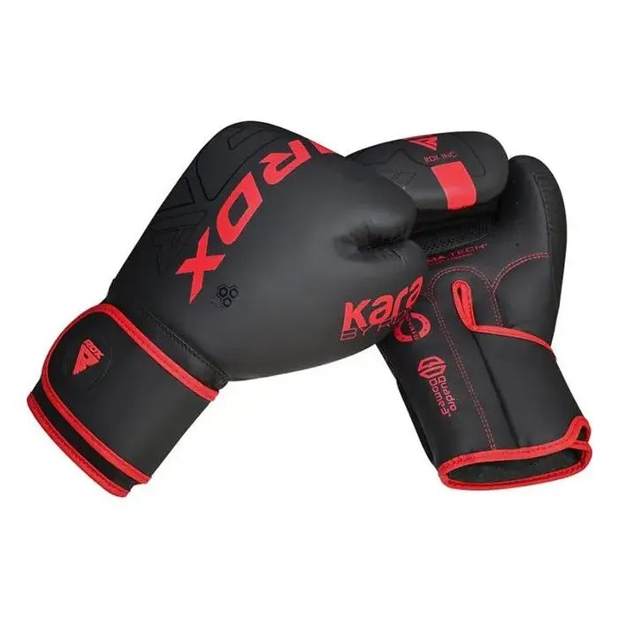 Боксерские перчатки RDX F6 Kara Matte Golden 14 унцій (BGR-F6MGL-14OZ) изображение 4
