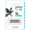 USB флеш накопичувач Wibrand 16GB Falcon Silver-Red USB 2.0 (WI2.0/FA16U7R) зображення 2