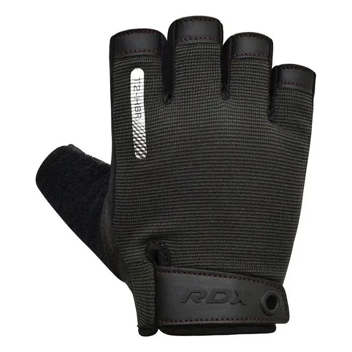 Перчатки для фитнеса RDX T2 Half Brown S (WGA-T2HBR-S) изображение 2
