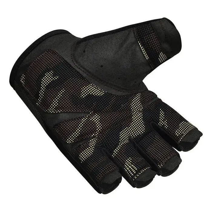 Перчатки для фитнеса RDX T2 Half Brown S (WGA-T2HBR-S) изображение 3