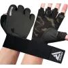 Перчатки для фитнеса RDX T2 Half Brown S (WGA-T2HBR-S) изображение 4
