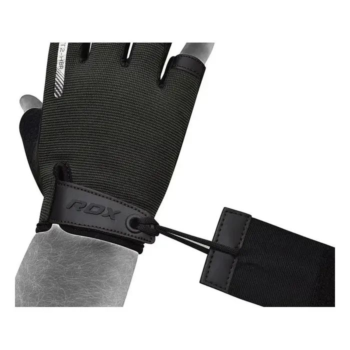 Перчатки для фитнеса RDX T2 Half Brown S (WGA-T2HBR-S) изображение 5