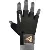 Перчатки для фитнеса RDX T2 Half Brown S (WGA-T2HBR-S) изображение 7