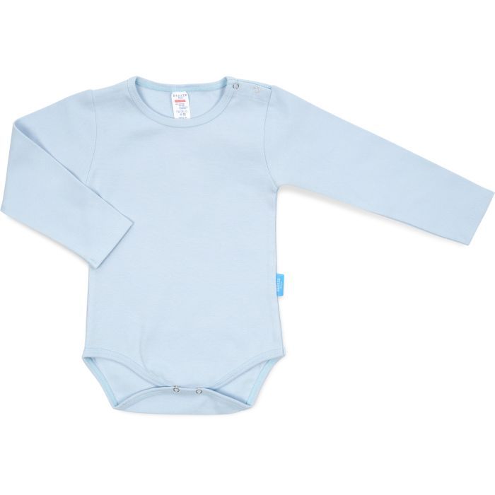 Боди детское Breeze з довгим рукавом (1027-98-bluegray)
