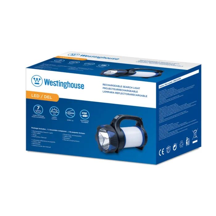 Ліхтар Westinghouse 10W LED WF225 з функцією Power Bank (WF225-CB) зображення 6
