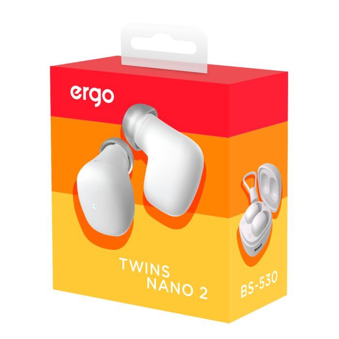 Наушники Ergo BS-530 Twins Nano 2 Pink (BS-530P) изображение 3