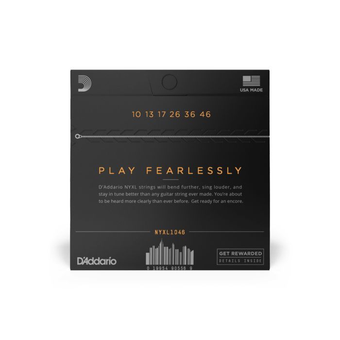 Струны для гитары D'Addario NYXL Regular Light (10-46) (NYXL1046) изображение 3