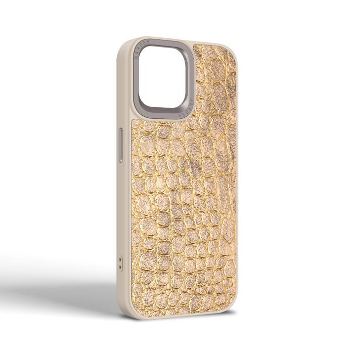 Чехол для мобильного телефона Harder Crocosaur Apple iPhone 15 Beige (ARM76697) изображение 2