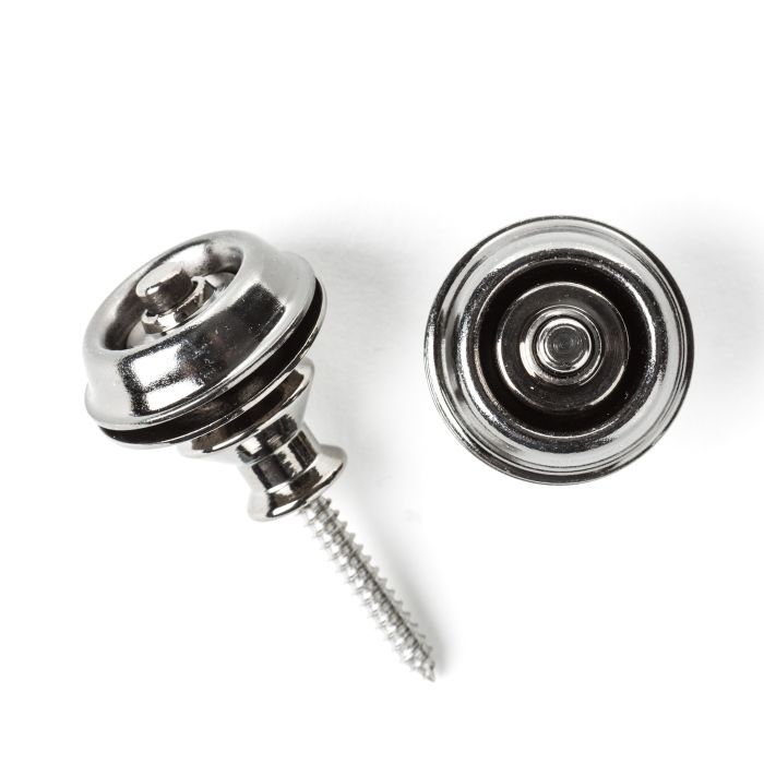 Стреплок для ремня Jim Dunlop Straplok Strap Retainers Dual Design - Nickel (SLS1031N) изображение 2
