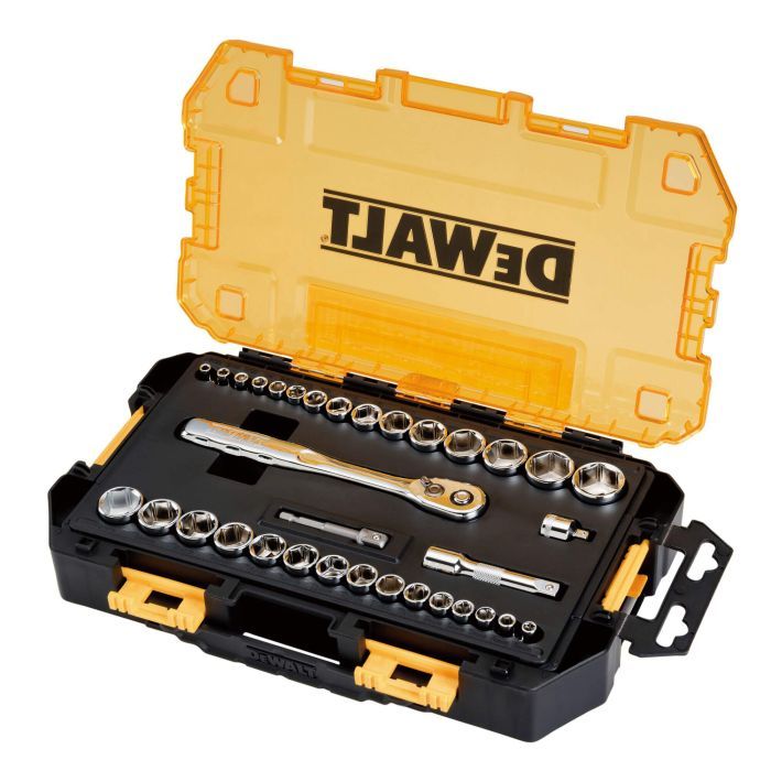 Набір головок DeWALT 1/4", 3/8", 34 шт. (DWMT45034-0) зображення 2