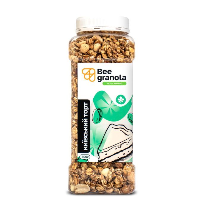 Гранола Bee Granola Київський торт 1 кг (4820228430658)
