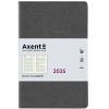 Еженедельник Axent датированный 2025 Partner City Soft 145х210 мм, серый (8821-25-06-A)