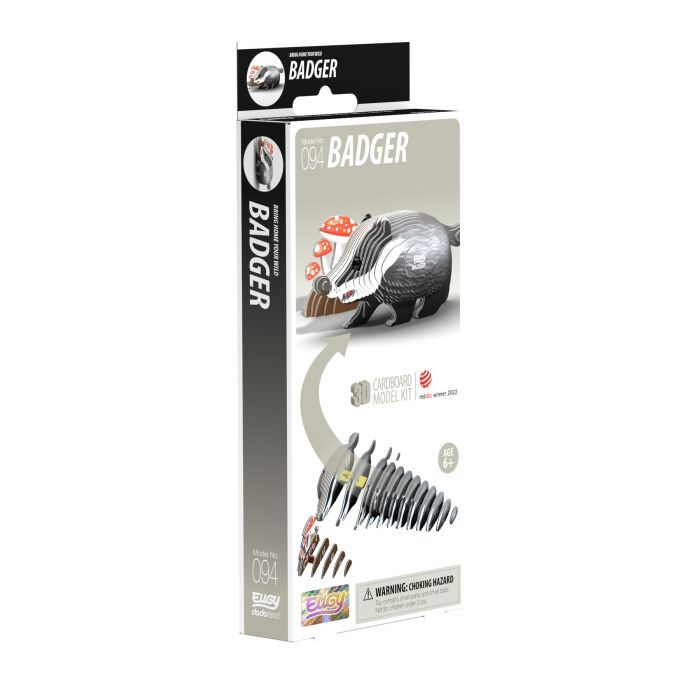 Пазл Eugy 3D Зоопарк Борсук (XEG-094) зображення 2